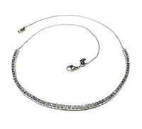 Collana Giorgio Visconti Donna Tennis in Oro bianco Diamante 37758338